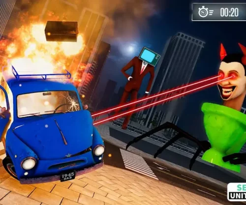 Skibidi Toilet Monster Game 3D SellUnitySourceCode