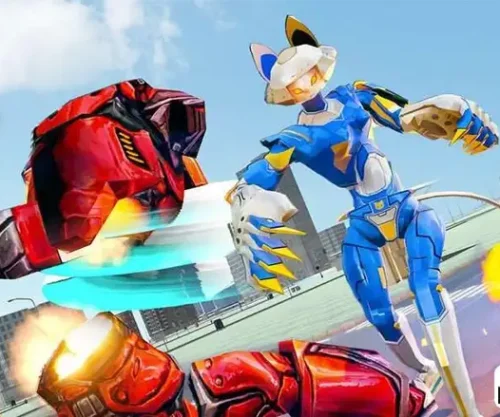 Cat Robot Transform Car Unity Games Source Code