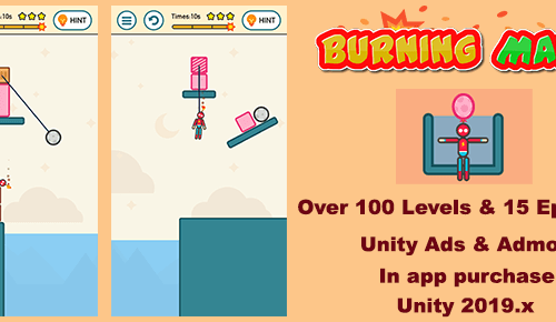 Burning Hero 2 Complete Unity Projects - SellUnitySourceCode