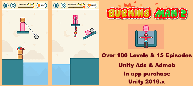 Burning Hero 2 Complete Unity Projects - SellUnitySourceCode
