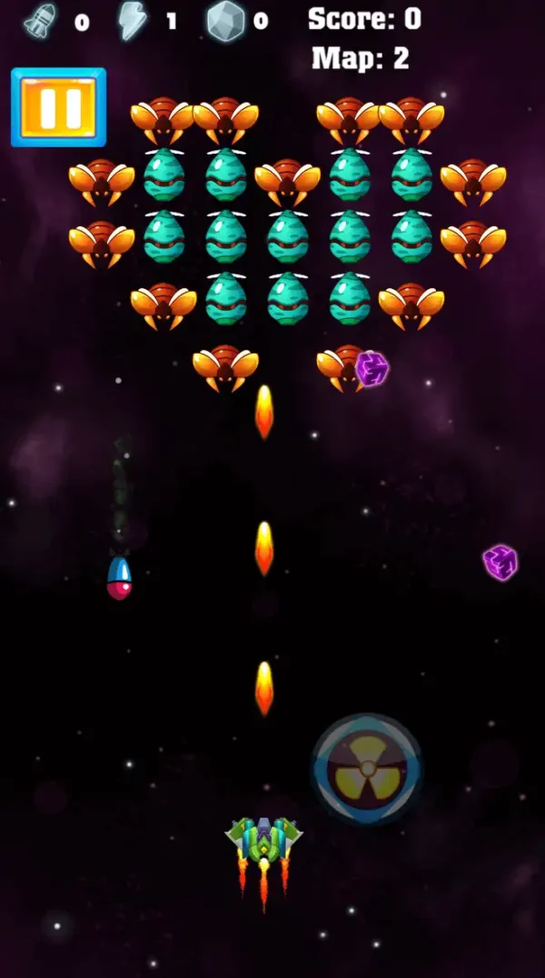 New Galaxy Attack Shooter – Alien Invasion Battle – SellUnitySourceCode.com - Image 3