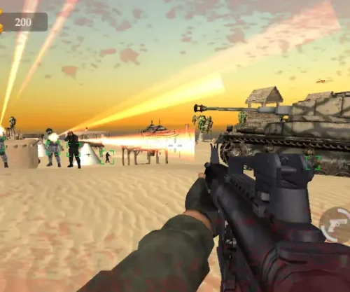 Desert Sniper Special Forces 3D Shooter FPS Game 64bit SellUnitySourceCode
