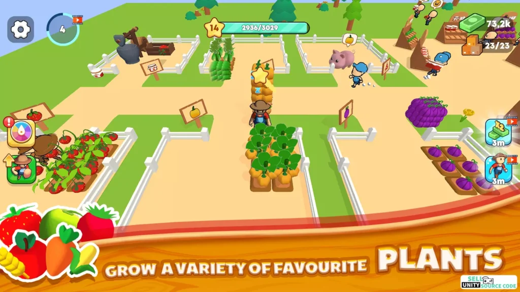 Dream Farm Land SellUnitySourceCode - Image 5