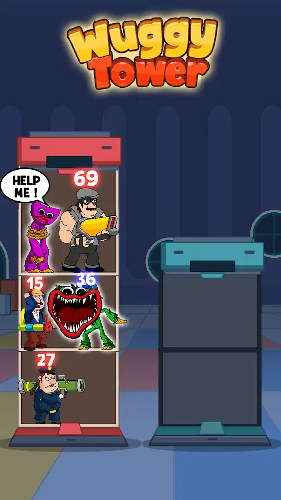 Wuggy Kissy Tower Escape - Hero Tower Defense SellUnitySourceCode - Image 3