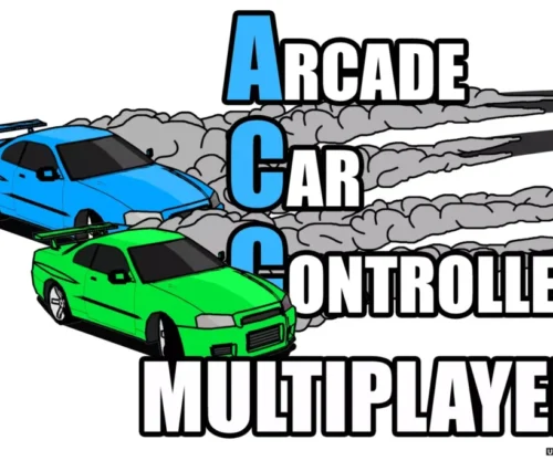 New Ultimate Multiplayer Arcade Car Controller  – Unity Racing Game Template  – SellUnitySourceCode.com