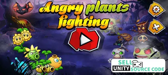 Angry Plants Fighting – Battle of Green Warriors 3D – SellUnitySourceCode.com