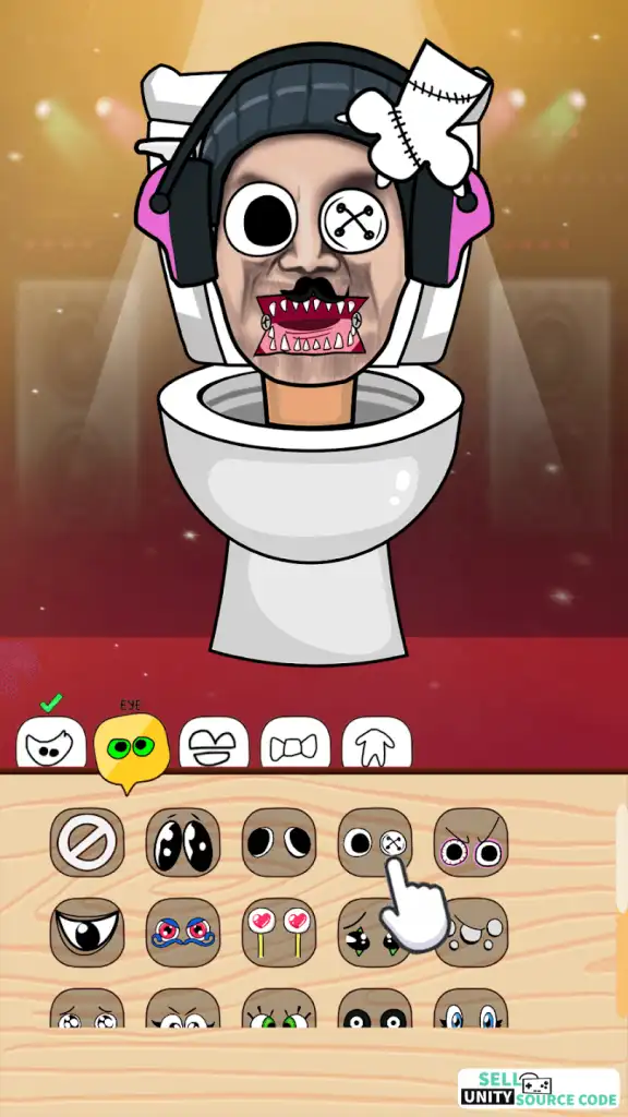 Mix Toilet Monster Makeover SellUnitySourceCode - Image 5
