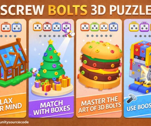 Screw Bolts 3D Puzzle
