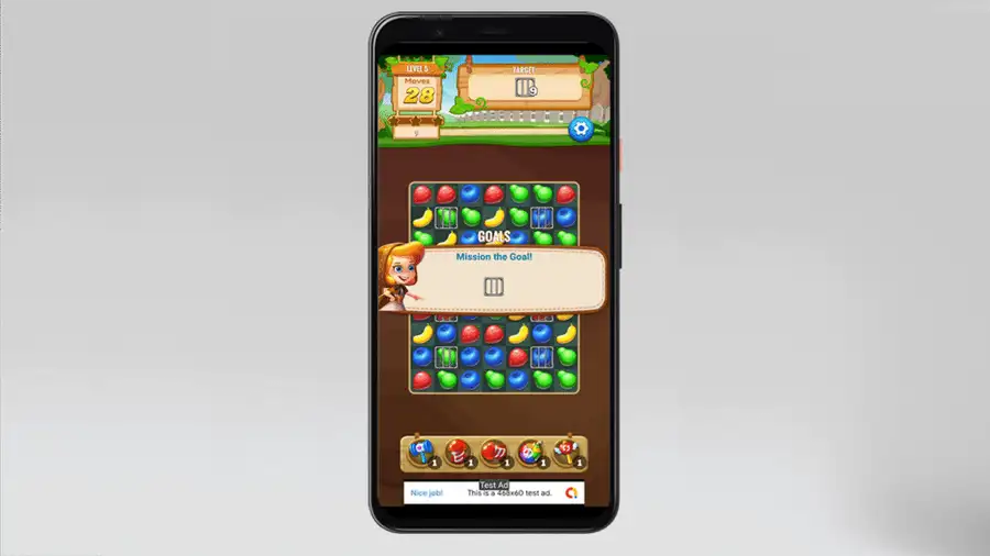 Juice Pop Mania – Match 3 Game Unity Project - Image 2