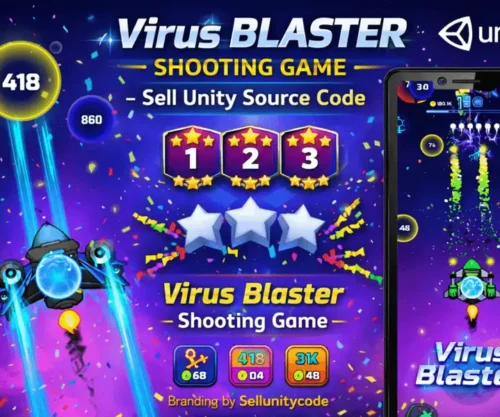 Virus Blaster Shooting game