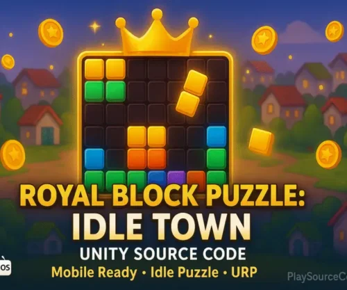 Royal Block Puzzle: Idle Town