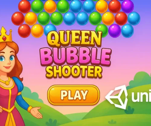 Queen Bubble Shooter SellUnitySourceCode