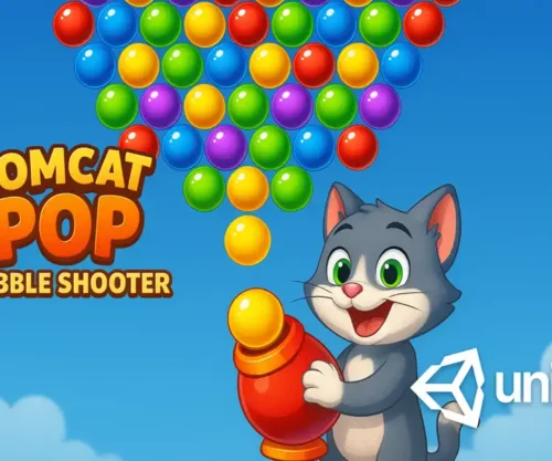Tomcat Pop: Bubble Shooter  SellUnitySourceCode
