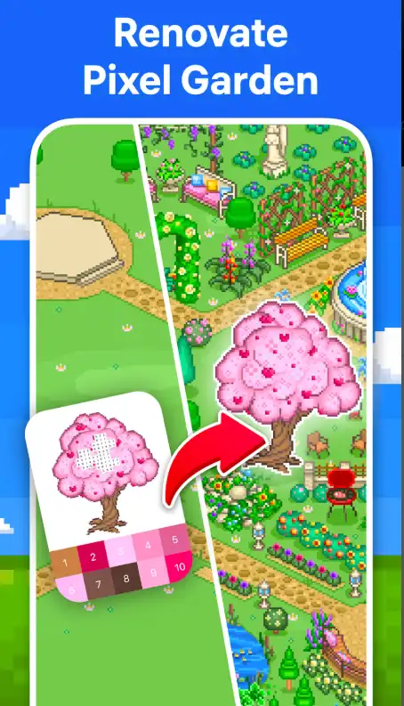 Pixel Land – Color by Number Game - Image 4