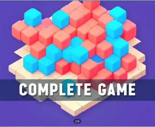 Blast Cubes | Puzzle Game Template