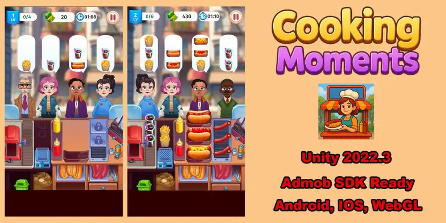 Cooking Moments Unity project