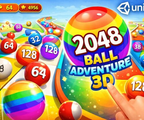 2048 Ball Adventure 3D