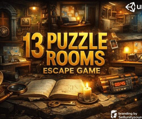 13 Puzzle Rooms: Escape game