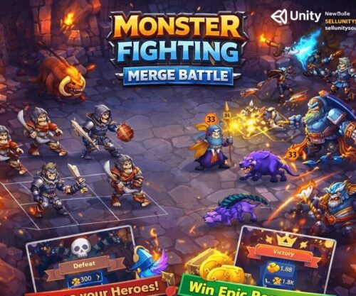 Monster Fighting: Merge Battle