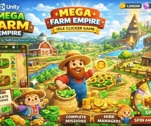Mega Farm Empire – Idle Clicker Game