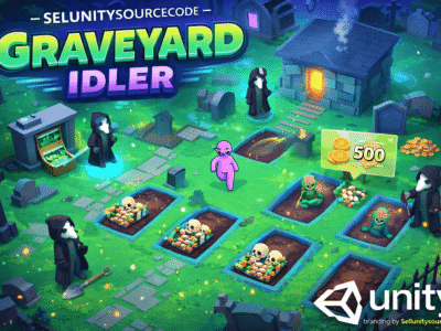 Graveyard Idler Zombie Idle Management Unity Game