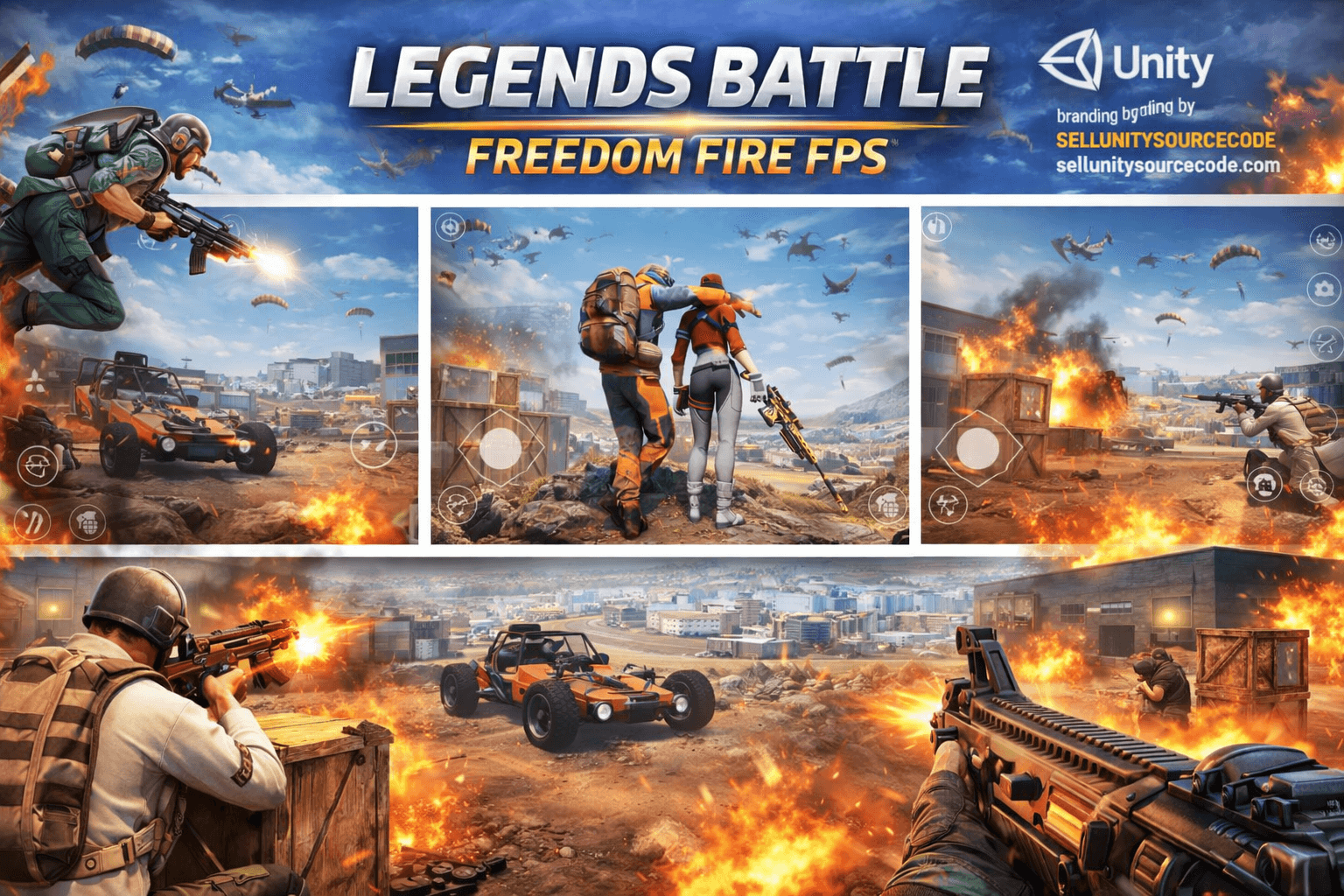 Wind Wings space shooter Unity game