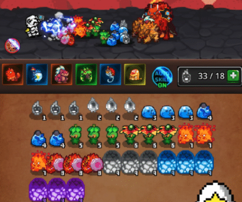 Grow Mergemon Masters: Idle