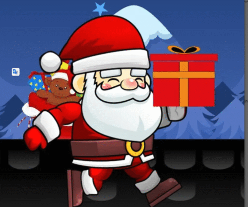 Santa Run 2D