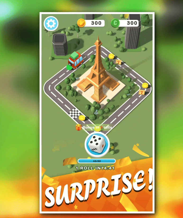 World Tour – Lucky Road – Casual Dice Board Game - Image 7