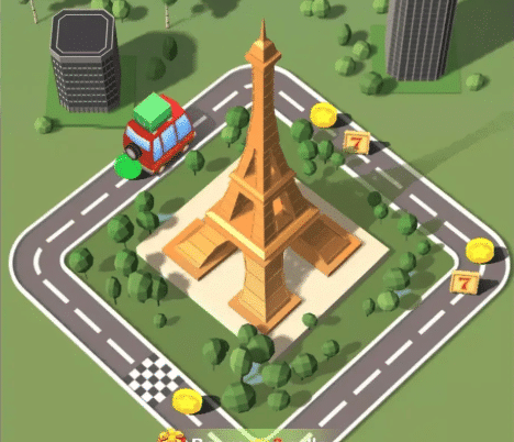 World Tour – Lucky Road – Casual Dice Board Game - Image 2