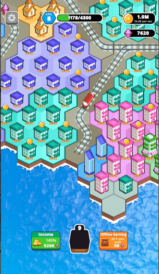 Urban Merge Unity Source Code – Premium Merge & City Building Game - Image 9