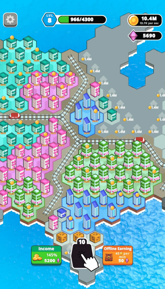 Urban Merge Unity Source Code – Premium Merge & City Building Game - Image 5