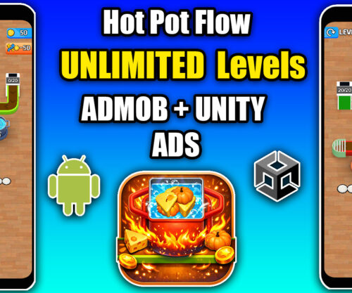 Hot Pot Flow Food 3D gameplay showing food sorting on a conveyor belt